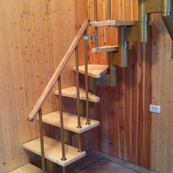 Изготовление деревянной лестницы своими руками